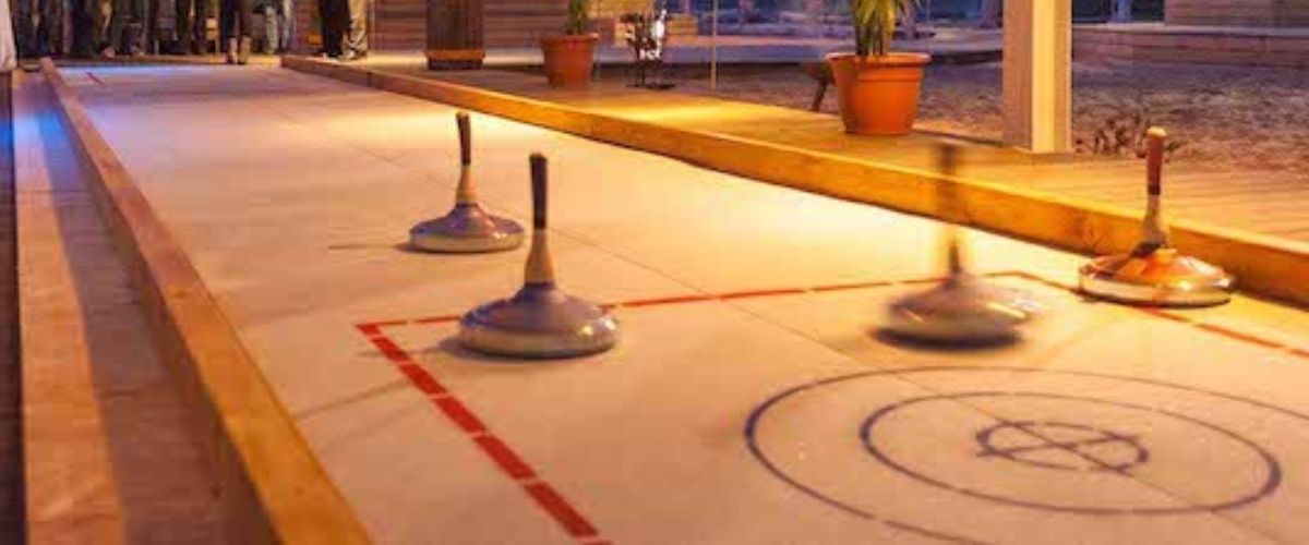 Eisstockschießen im Sengelmannshof in Essen-Kettwig